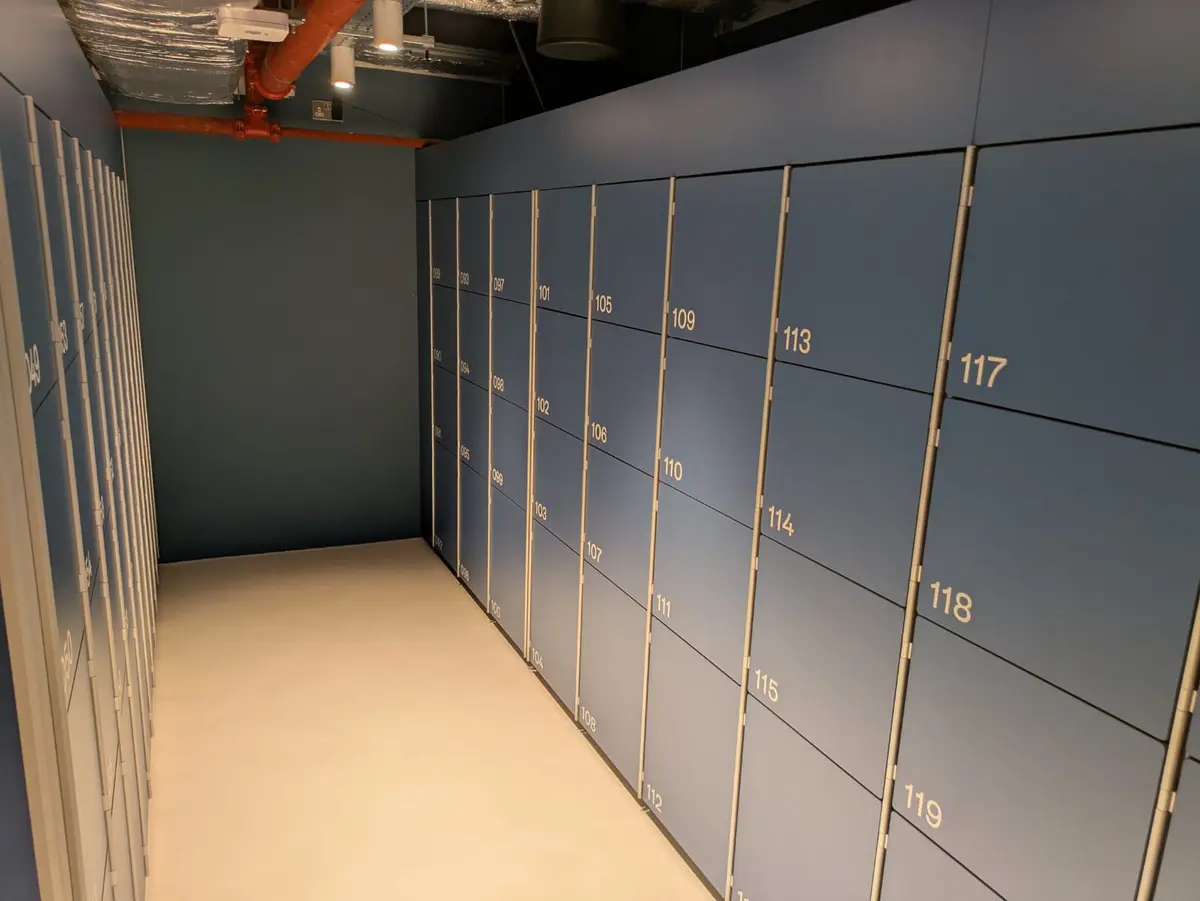 Otherwander Soho smart rental locker installation